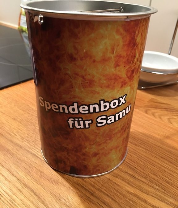 Spendenübergabe & Hof-Flohmarkt